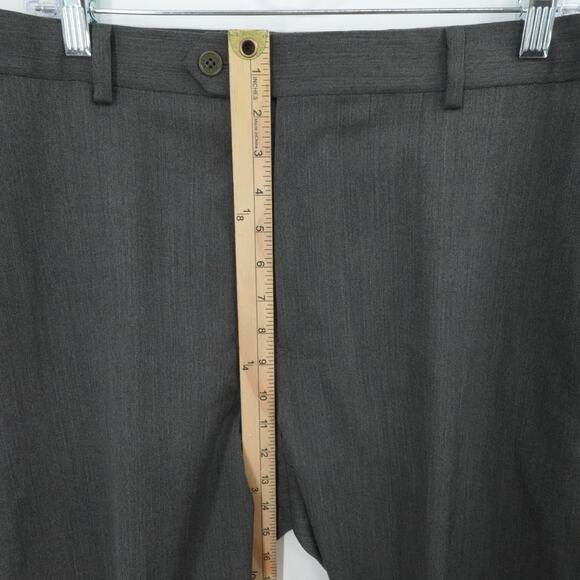 Brooks Brothers Pants Mens 37x30 Gray Madison Wool Dress Business Office - Picture 5 of 15